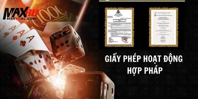 Điều kiện cần có để MAX88 được cấp giấy phép hoạt động hợp pháp