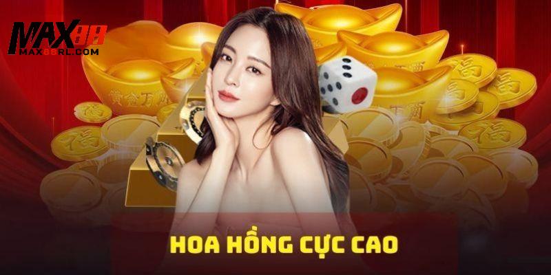 Trở thành đại lý MAX88 để bỏ túi hoa hồng cực khủng